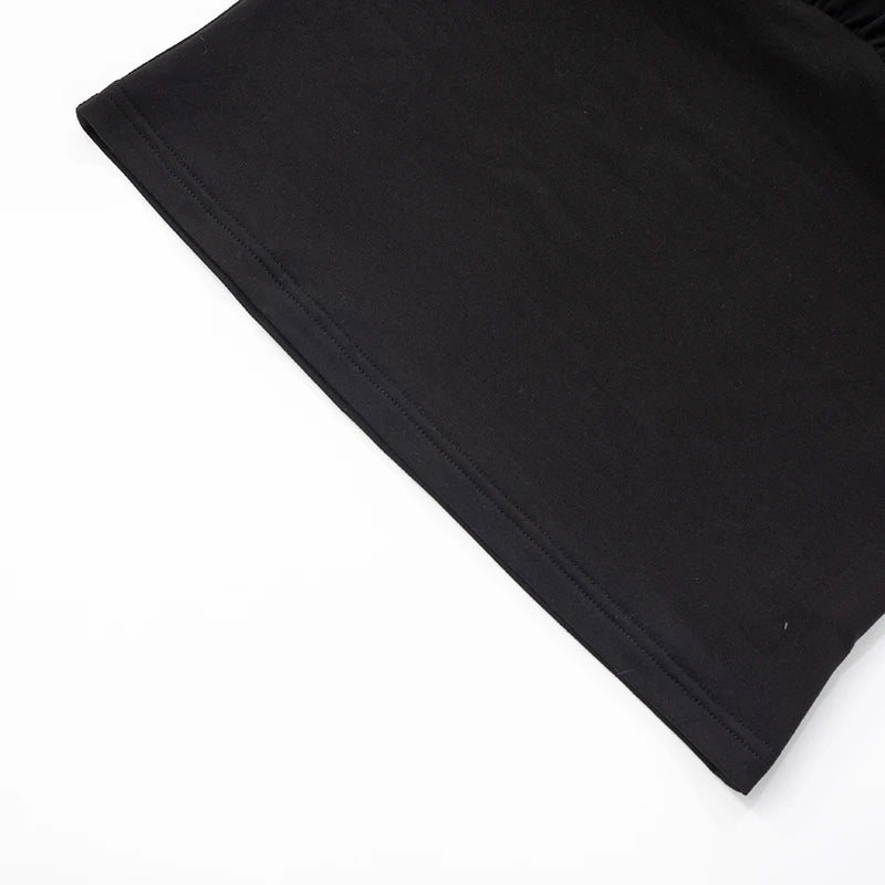 CUTENOVA Solid Color One Shoulder Slant Neck Waist Shrinking Pleated Tank Top Women'S Summer New Casual Simple Fashion Tank Top.