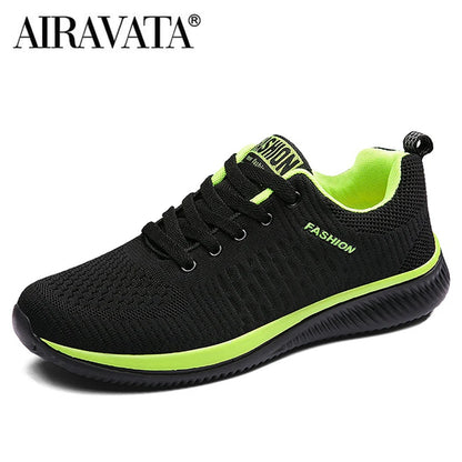 Men Women Knit Sneakers Breathable Athletic Running Walking Gym Shoes.