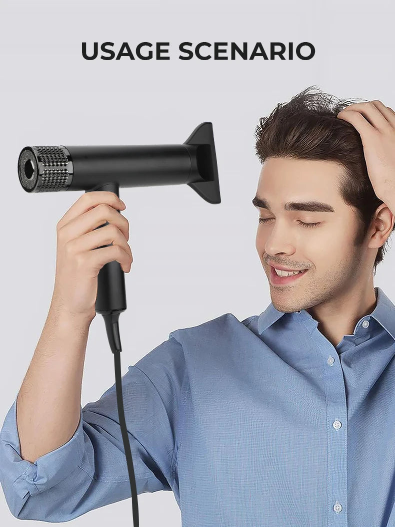 VGR Hair Dryers Professional Air Blower Negative Ion Hair Dryer 110000 RPM Hair Dryer Machine BLDC Motor Barber Salon V-401.
