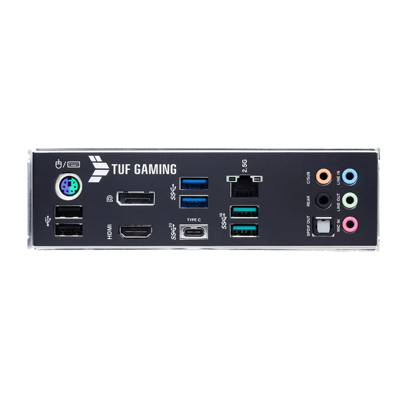 ASUS TUF GAMING Z590-PLUS WIFI LGA 1200 Intel Z590 ATX M.2 Desktop Motherboard.