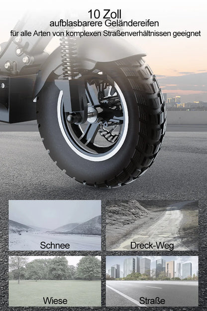 JOYOR Y8-S (ABE) EScooter For Adults E-Scooter 10-Inch Tire 500W Motor 48V26AH Battery City Foldable Electric Scooter.