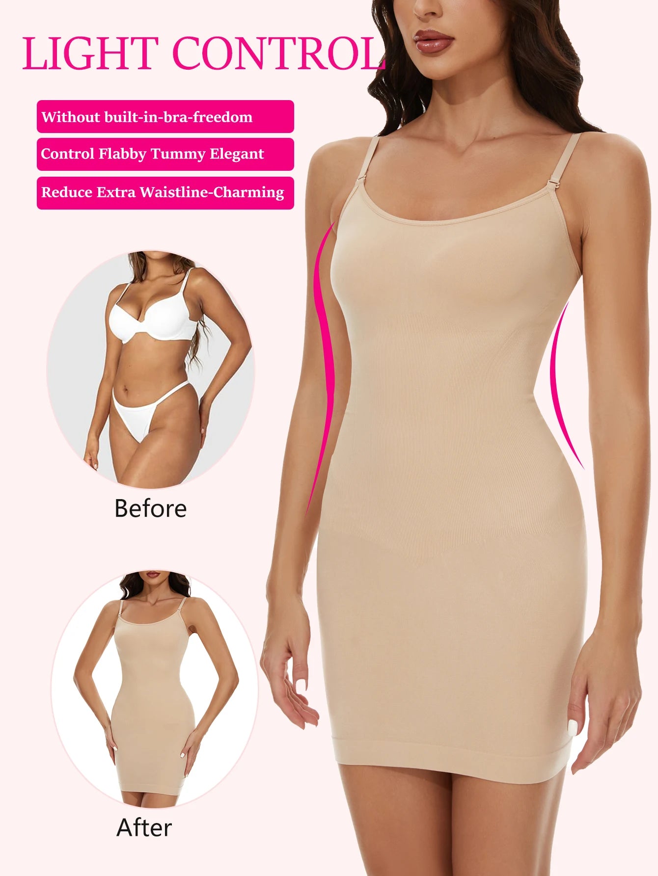 FITTOO Hosenträger Kleid Frauen Body Shaper Bauch-steuer Ärmellose Rock Abnehmen Taille Tops Weibliche Streetwear Sexy Weibliche Neue.