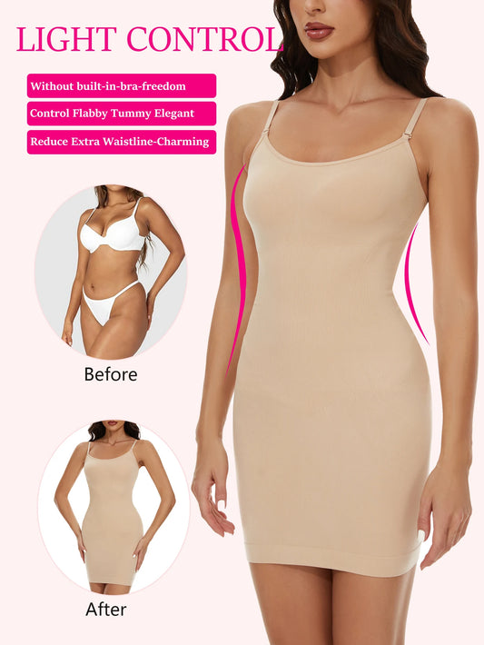 FITTOO Hosenträger Kleid Frauen Body Shaper Bauch-steuer Ärmellose Rock Abnehmen Taille Tops Weibliche Streetwear Sexy Weibliche Neue.