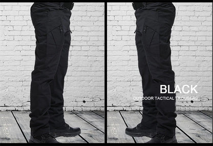 Tactical Cargo Pants Men Outdoor Waterproof SWAT Combat Military Camouflage Trousers Casual Multi Pocket Male Work Joggers.