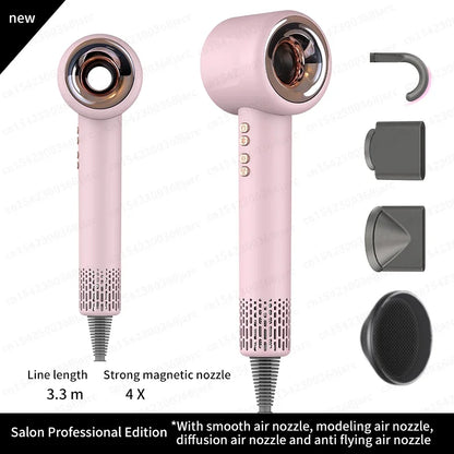 Professional Super Hair Dryer Personal Hair Care Styling Negative ion Salon Tool Constant Anion Electric Leafless Hair Dryers