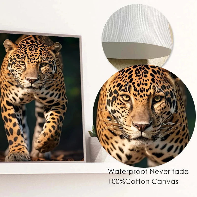 Classic Animal Aesthetics Wall Art Pictures Wild Lion Tiger and Cub Posters and Prints Canvas Painting Home Bedroom Decor Gifts.