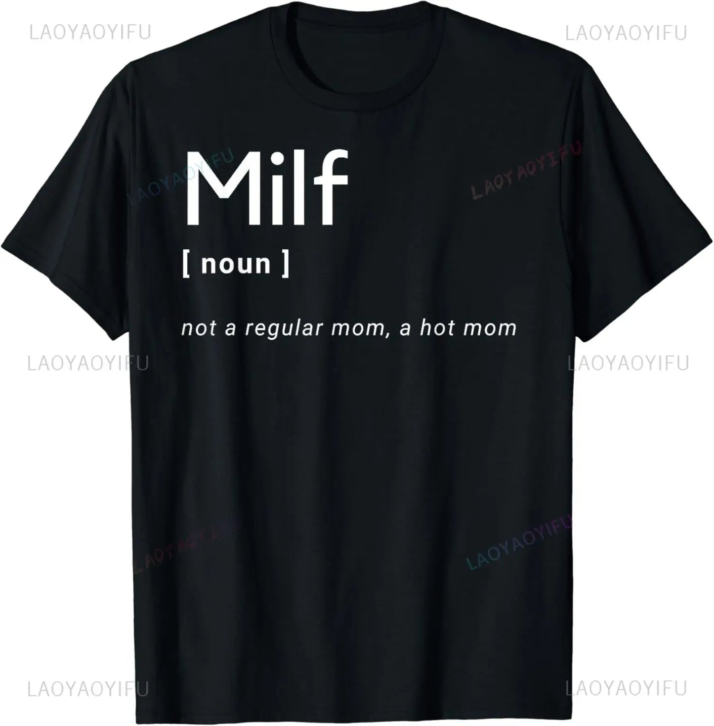 MILF Hunter | Funny Adult Humor Joke for Men Who Love Milfs T-Shirt Men Clothing Tops Graphic T Shirts  Camisetas Streetwear.