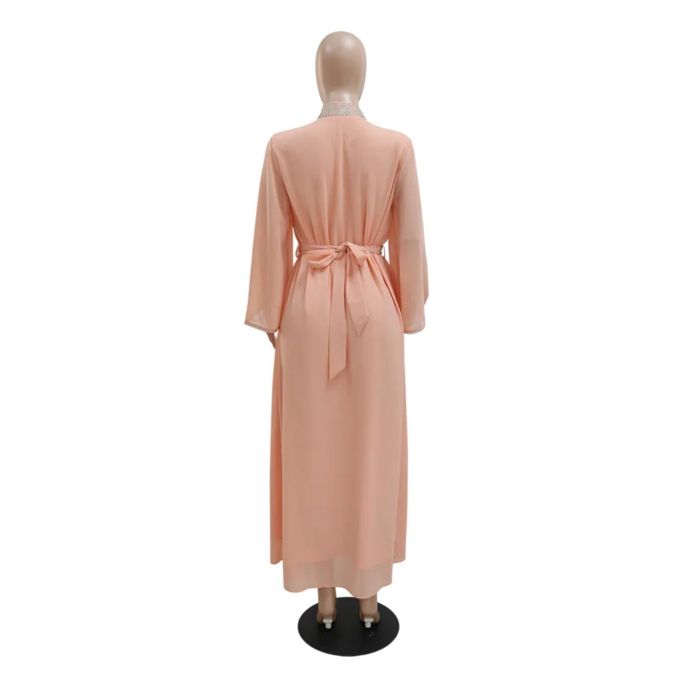 Floral Bedruckte Abaya Arabisch Langes Kleid Frauen Muslimischen Marokkanischen Kaftan Robe Golf Jalabiya Dubai Islam Türkei Kleider Ramadan Kleid