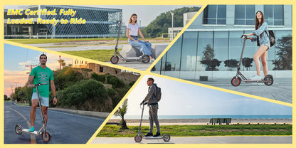 LADPED 350W Scooter Electric 36V Large Capacity Battery Folding Electric Kick Scooter with 8.5 Inch Explosion-proof Tire 31KM/H.