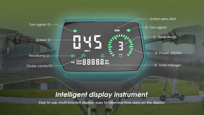 Kukirin A1 Adult Electric Scooter 800W Motor 48V 13Ah Battery Foldable Electric Scooter 10 Inch Vacuum Tires Electric Scooter.