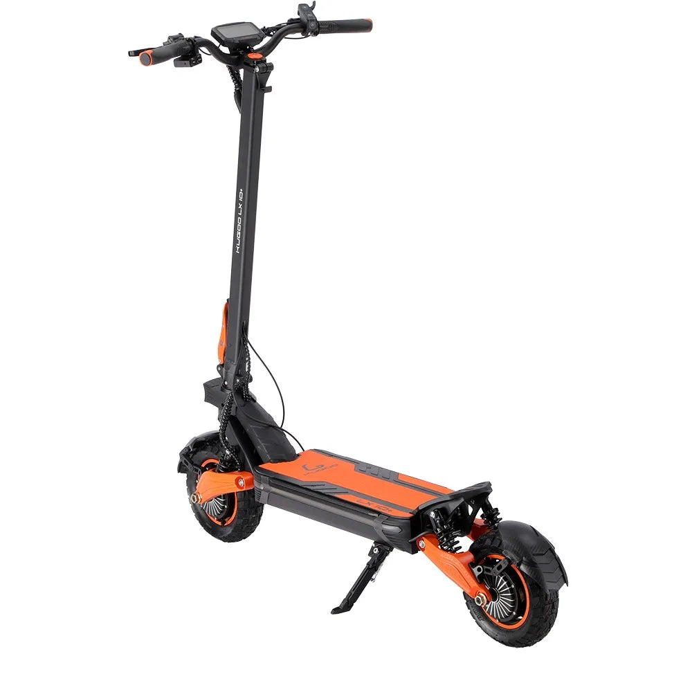 Kugoo LX10+ Electric Scooter 2*1400W Motor 60V 20.8Ah Battery 10 inch Tires 72km/h Max Speed 90km Range Hydraulic Disc Brakes.