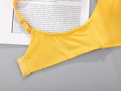 Women Seamless Bra Sexy No Wire Push Up Underwear Girls Students Breathable Thin Bras Sujetadores Sexys Ropa De Mujer Лифчик 브라