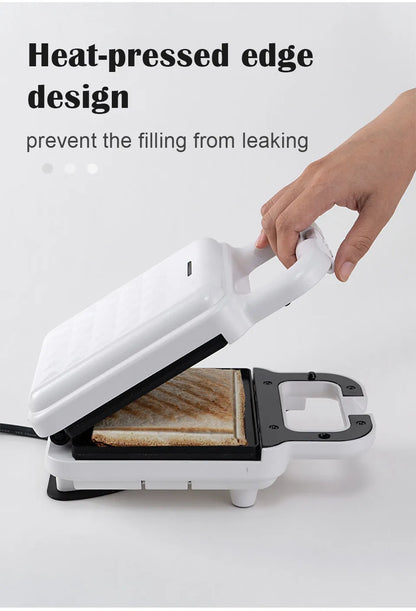 Sandwich machine breakfast machine household light food machine frying machine multi-function heating toast pressure toaster.