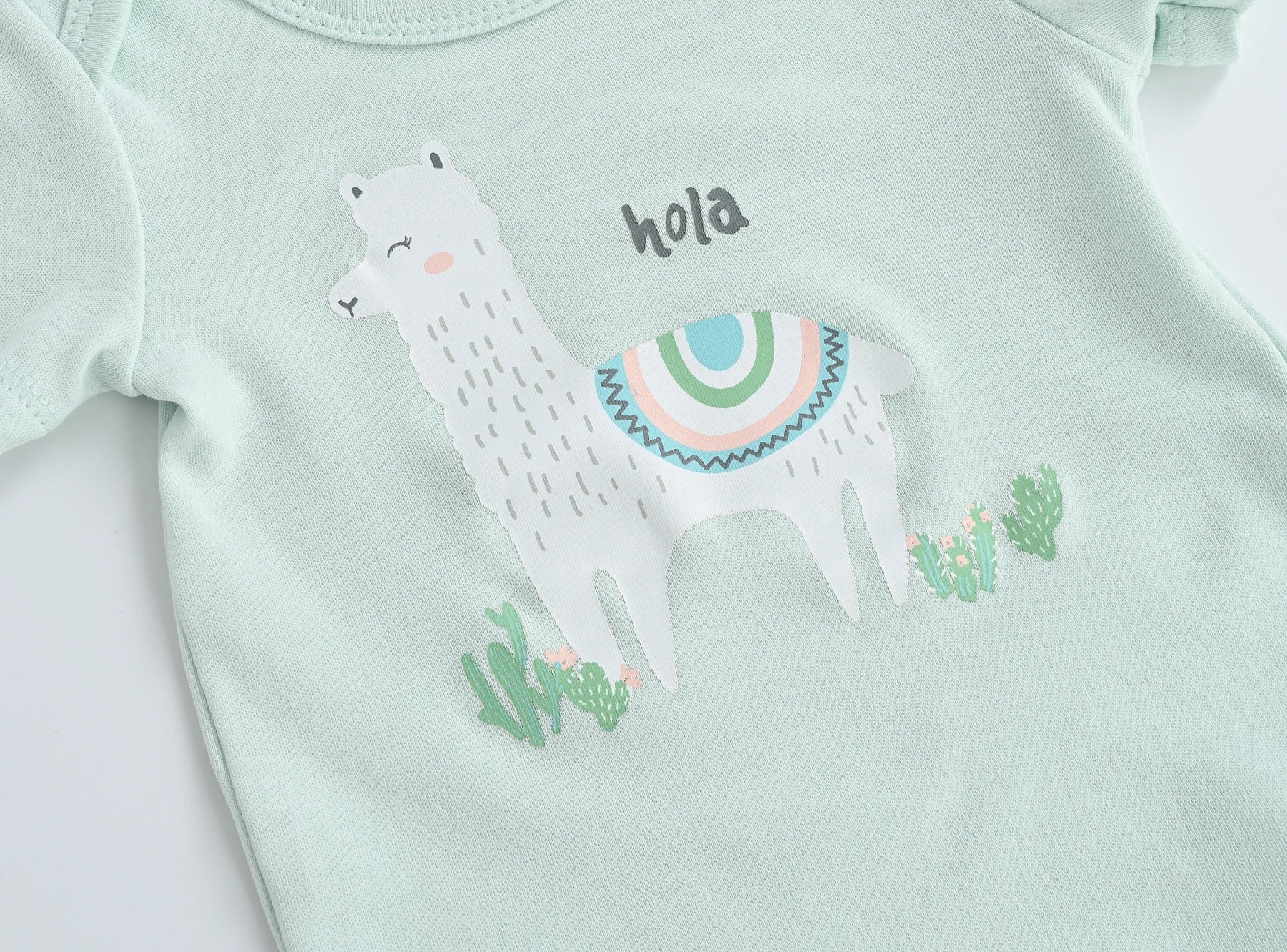 3 Teile/los Kavkas Baby Jungen Body Alpaka Design Baumwolle Kurzarm Oansatz Kleidung 0-12 Monate Kleinkind Kleidung.