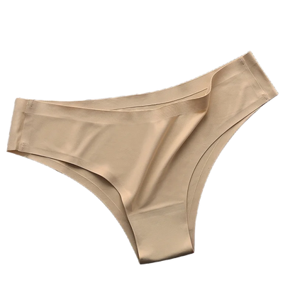 4PCS/Set Seamless Panties Women Sexy Underwear Ice Silk Underpants Low Waist G-string Female Soft Solid Ultra-thin Briefs.