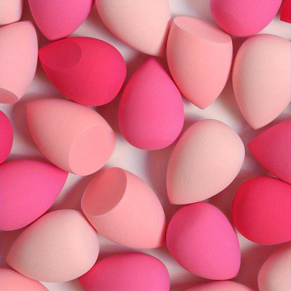 7piece/18piece makeup sponge set, suitable for liquid BB cream powder application, makeup egg dry wet dual-use powder puff.