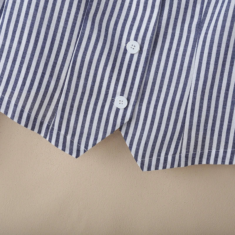 Stylish Autumn Long Sleeve Stripe Shirt 2025 ZANZEA Office Lady Blouses Women Shirts Elegant Lapel Neck OL Work Tops Mujer Femme