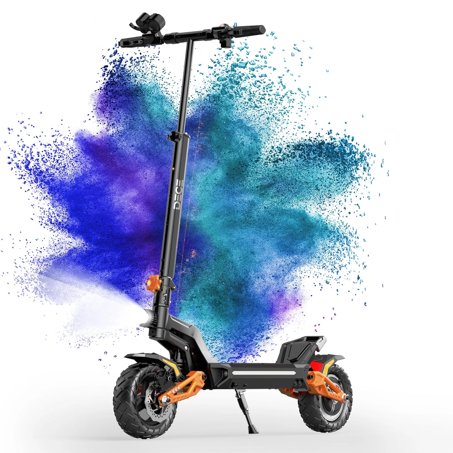 DECE DES20 Adult Electric Scooter 1200W Motor E-Scooter  48V13AH Battery 10 Inch Tire City Escooter.