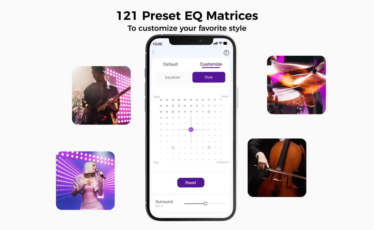 ULTIMEA 460W 5.1.2ch Sound Bar with Dolby Atmos, Surround Sound Home Theater System for TV with 2 Surround Speakers, APP Control.
