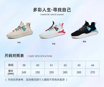 Tenis Men Sneakers  Running Mens Casual Shoes Luxury Sneakers Trainer Race Breathable Shoes Fashion Mesh Loafers Shoes for Men.