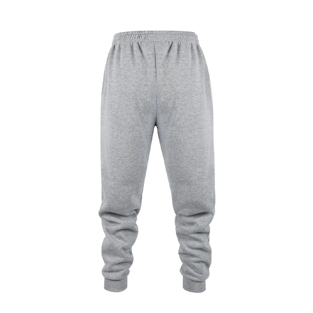 For Men Autumn and Winter Casual Jogging Pants Fleece Sweatpants for Soft and Comfortable Workout.