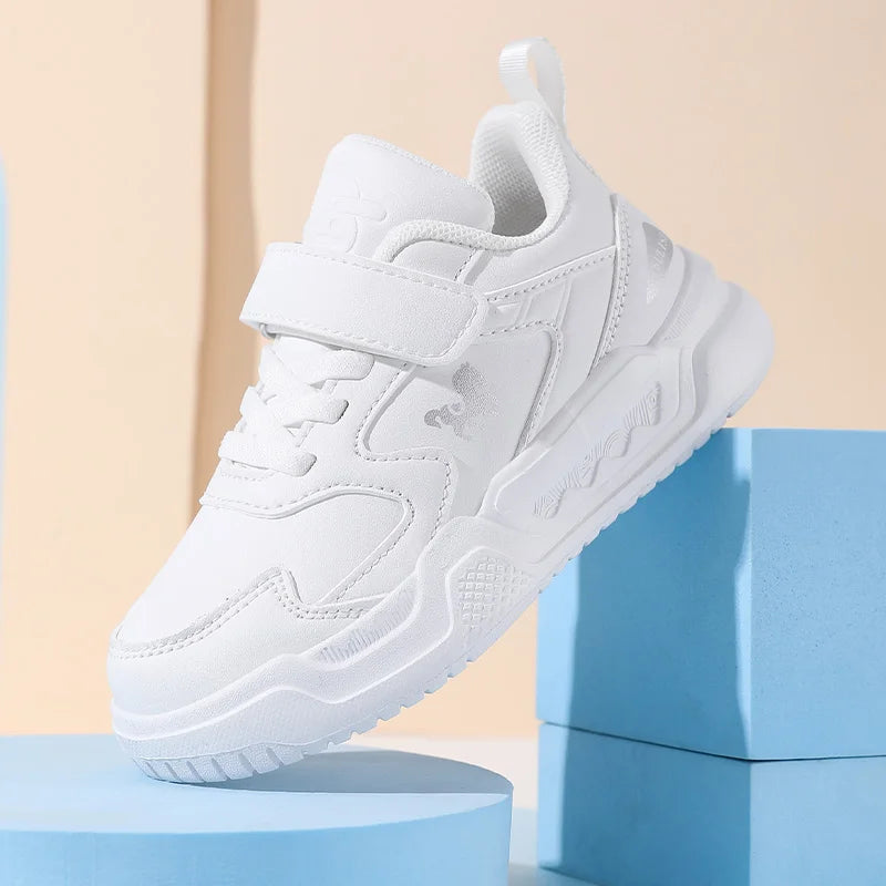 Black Kids Shoes Boys School Sneaker 4 To 12 Years Daily Walking Casual Sneaker Children Sports Shoes for Boy.