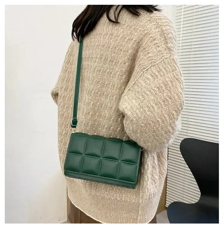 Fashion Brand Designer Women Shoulder Bag Small PU Leather Female Crossbody Bag Trend Classic Handle Handbag Women.