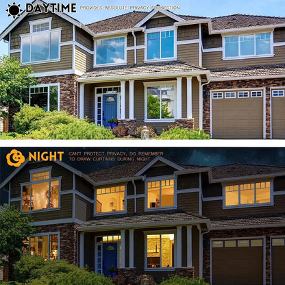 Haus Anti-Look Fenster Privatsphäre Film Kleber Vinyl Spiegel folie Einweg Auto Glas Bildschirm Tönung Aufkleber Rollen UV-Schutz Werkzeuge