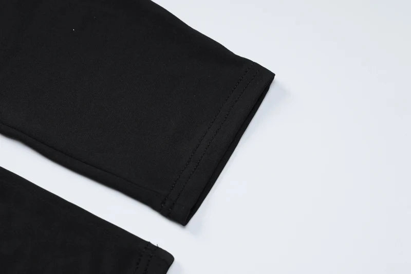 Dulzura Women 2024 Spring Autumn Long Sleeve Crop Tops Long Pants Two Piece Matching Sets Tracksuit Wholesale Items S3613114K