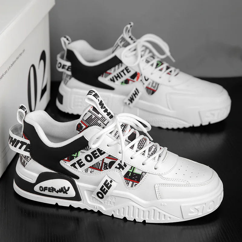 High Quality Men's Casual Shoes  Luxury Male Sneaker Outdoor Fashion Skateboard Shoes Running Platform Designer Vulcanized Shoes