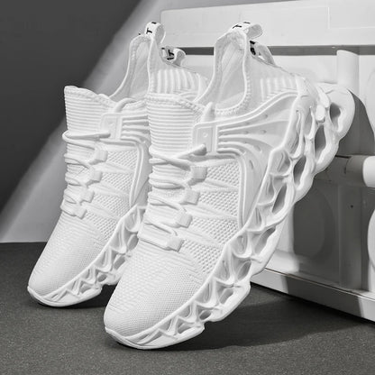 YRZL Men's Athletic Mesh Sneakers Lightweight Comfortable Running Shoes for Men Soft Sole Non Slip Casual Shoes Outdoor Walking.