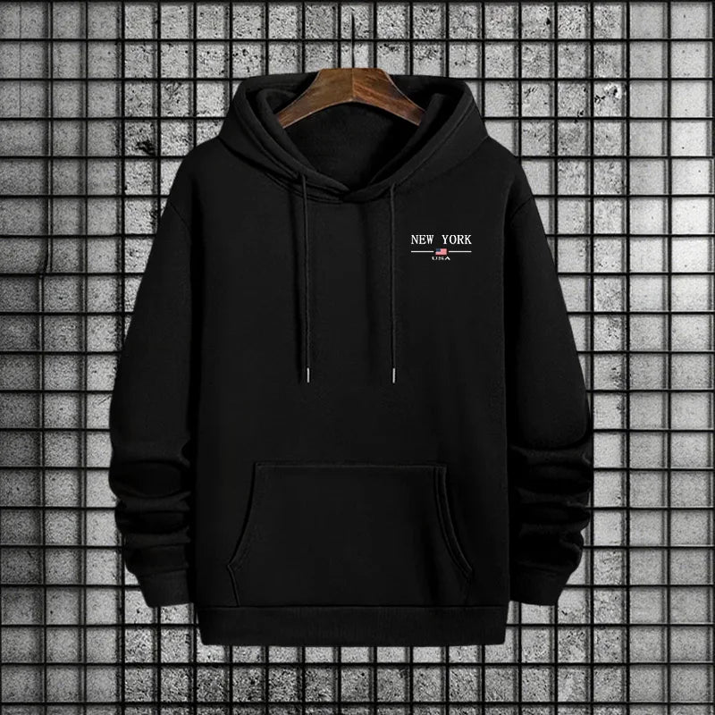 Men's Sportswear Sweatshirt + Pants 2piece Set Autumn Winter Daily Casual Sporty Jogging Suit Male Urban Fashion Hoodie Outfits.