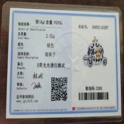 New fashion 100% S925 sterling silver Disney All-Star pendant beads, suitable for the original Pandora bracelet, women's fashion.