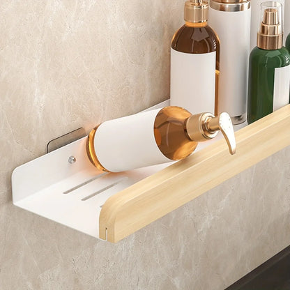 1PC Wandregal Kein Bohren Badezimmer Aufbewahrung Organizer für Shampoo Home Hotel Verwenden Badezimmerzubehör Schwimmendes Regal