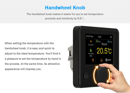 Tuya Wifi Heating Thermostat Smart Thermostat Gas Boiler  Floor Heating Termostato Digital Temperature Controller Smart Life Ale.