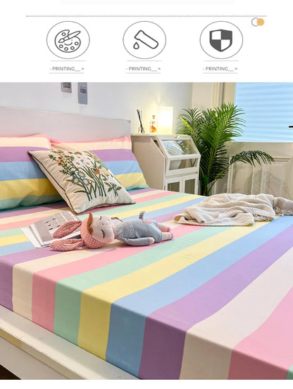 1pc Warm Winter Elastic Fitted Sheets Adjustable Flannel Velvet Mattress Cover Fluffy Fitted Bed Sheets for 200 Queen 180 size.