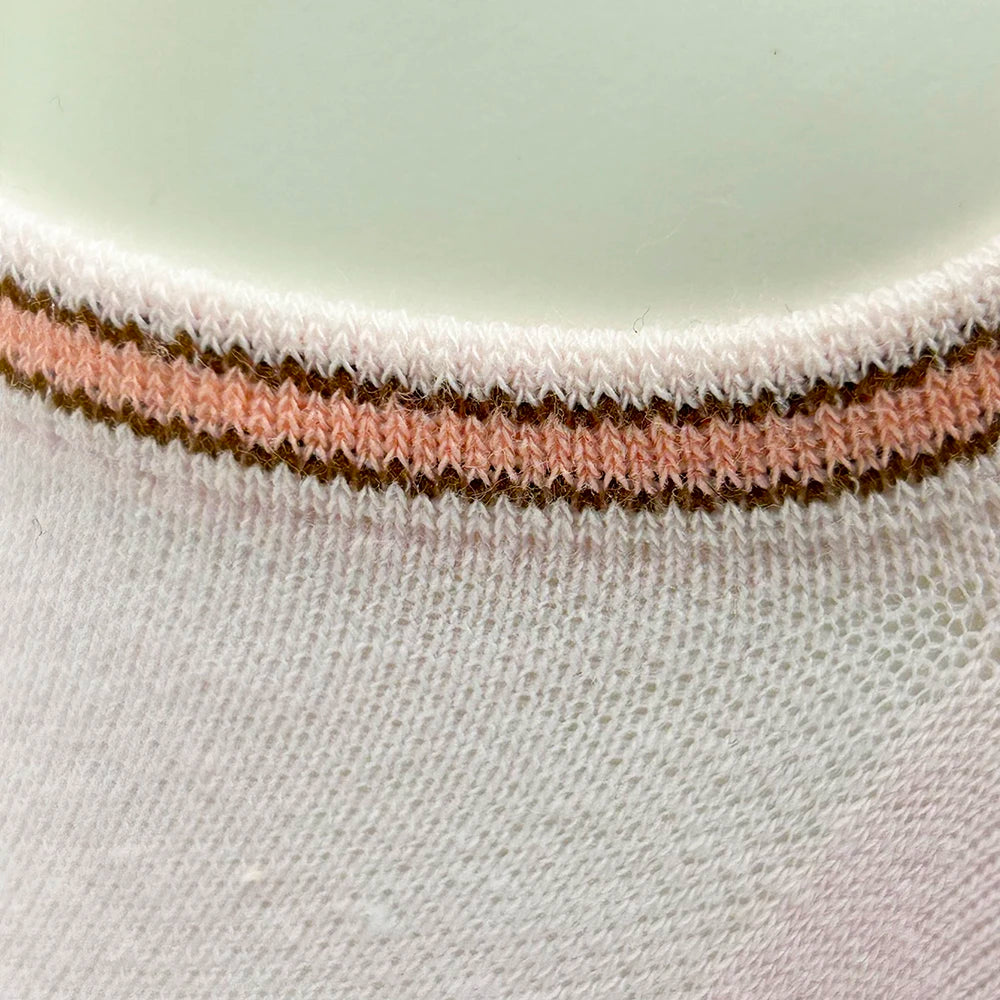 4 Pairs Cotton Women's Boat Socks No Show Socks Set for Lady White Invisible Cotton Socks Pack Pink Black Breathable Summer.