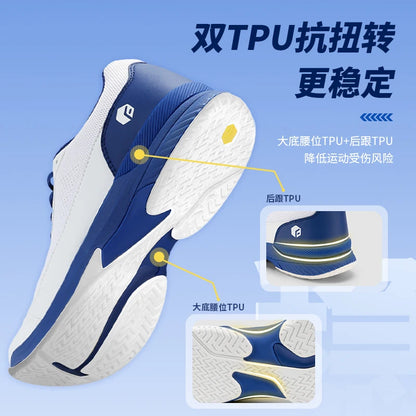 FitVille Professionelle Tennisschuhe für Herren, Soprt-Schuhe, Trainings-Sneaker, rutschfest, schweißabsorbierend, geschwollene Füße, Fußgewölbeunterstützung.