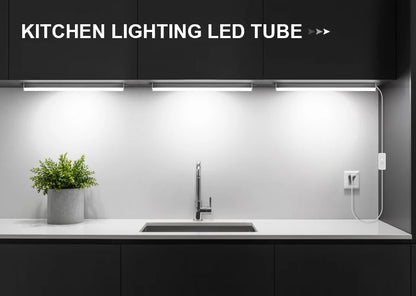 50cm T5 LED Tube Light AC85-265V, 2835 SMD Eye Protection No Flicker, Replace Fluorescent Light for Home, Office, Shop, Hotel.