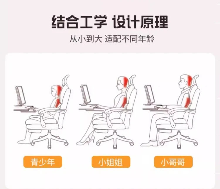 Rückenlehne Student Bürostuhl Konferenz Räder Kommode Lesen Bürostuhl Thron Bequeme Sillas De Oficina Home Möbel