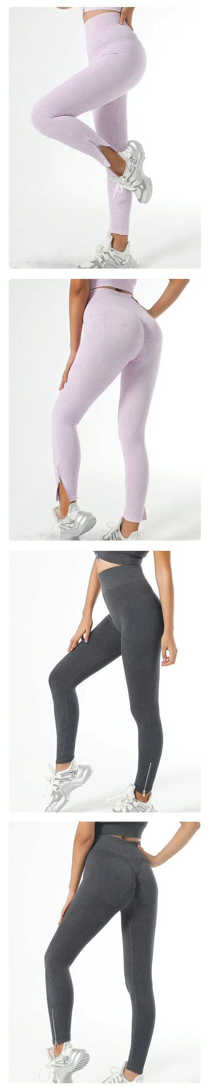 Yoga Suit High Waist Leggings Running Training Tights Sports Outfits Long Sleeve Crop Top Bra Seamless Fitenss Set Fitness Wear