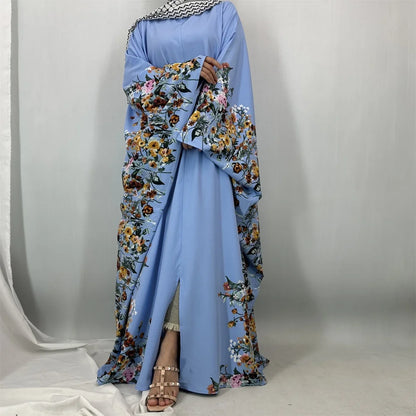 Ramadan Plus Size Abaya Damen Dubai Luxury Islam Arabic Women Muslim Maxi Dresses Clothing Kebaya Kaftan Robe Femme Musulmane