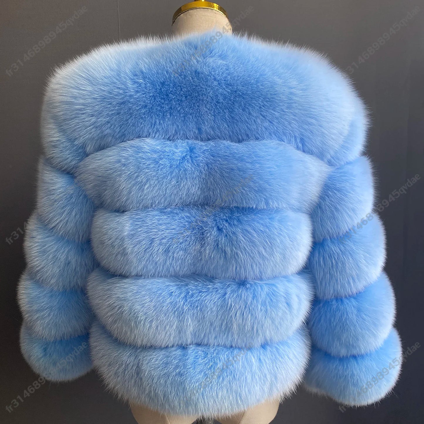 Damen Pelzmantel Damen Fuchspelzmantel Natürlicher Fuchsmantel Damen Werbeartikel Original echte europäische und amerikanische Modelle