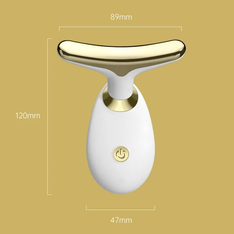 Neck Face Lifting Device Face Slimming Eye Massage Beauty Skin Facial Vibration Machine Anti Aging Reduce Edema Double Chin.