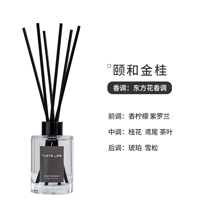 Fire-free aromatherapy 120ml essential oil Hotel home air continuous fragrance Toilet deodorant mosquito repellent aromatherapy