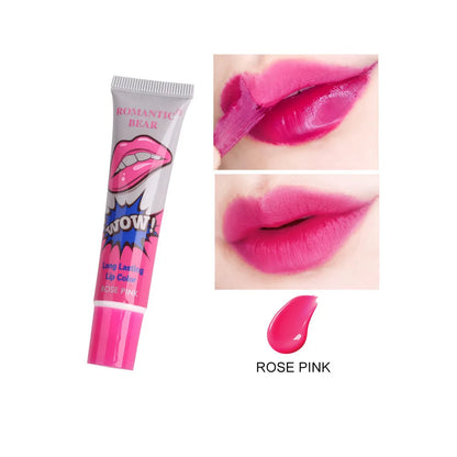 Magic 6 Colors Peel Liquid Lipstick Waterproof Lasting No Fading Lip Ink Tear Lip Gloss Tattoo Dyed Lip Glaze Lips Cosmetics.