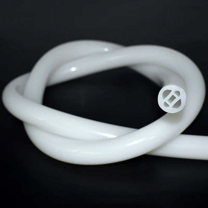 360° Glowing Round LED Neon Tube Rope Lamp Flexible Silicone Diffuser Channel WS2811 WS2812B Soft IP65 Outdoor Tape Strip Lights