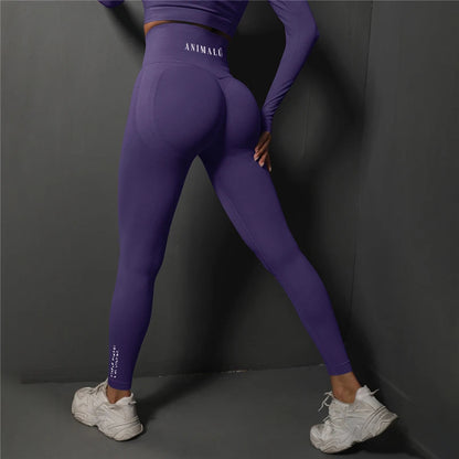 2025 ANIMALU Seamless Leggings Women Gym Yoga Pants Women's High Waist Legging Fitness Workout Tights Running Pants