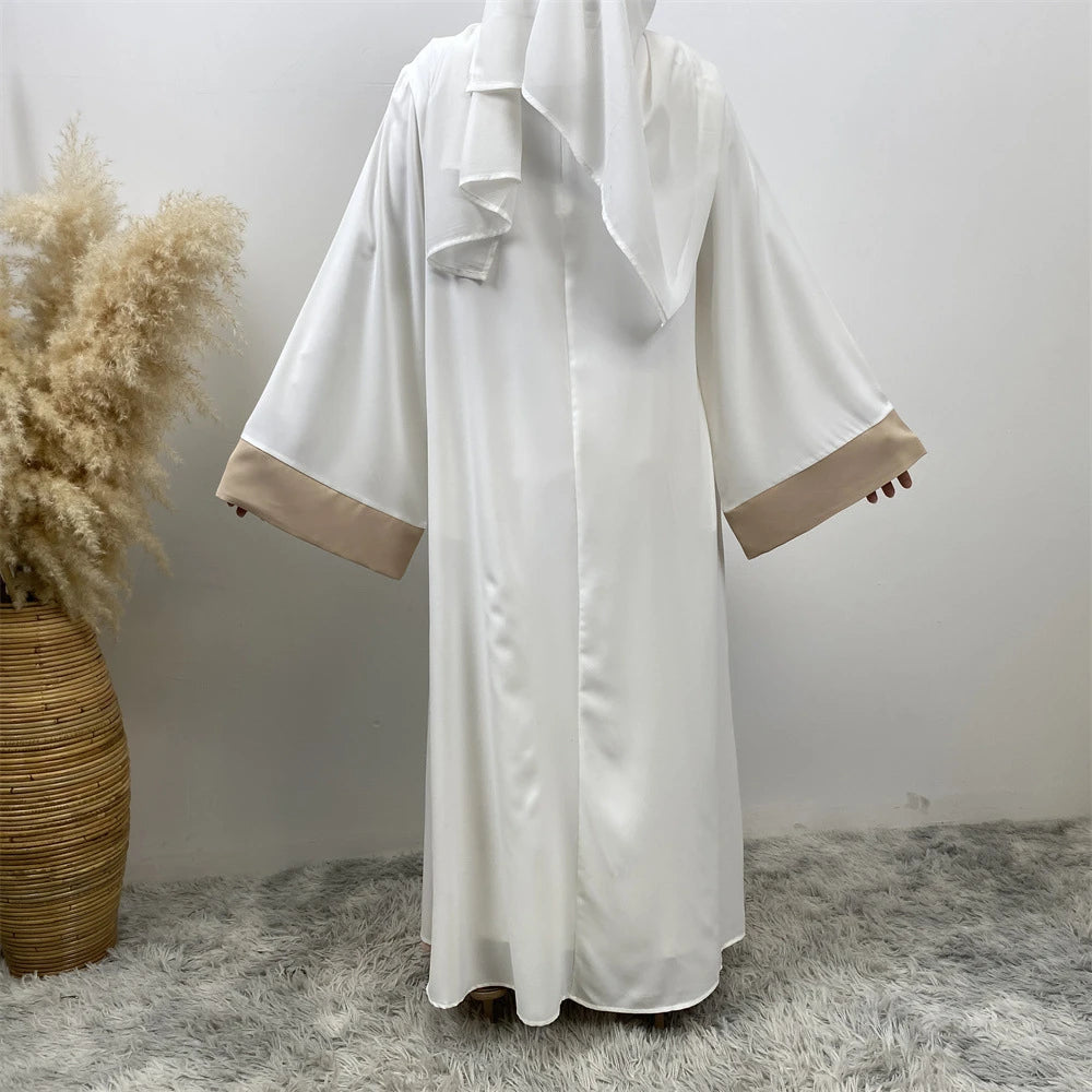 Ramadan Eid Muslimischen Abaya Dubai Luxus Spleißen Gefälschte Zwei Stücke Abayas Für Frauen Kaftan Modest Kleid Islam Kaftan Marocain Femme