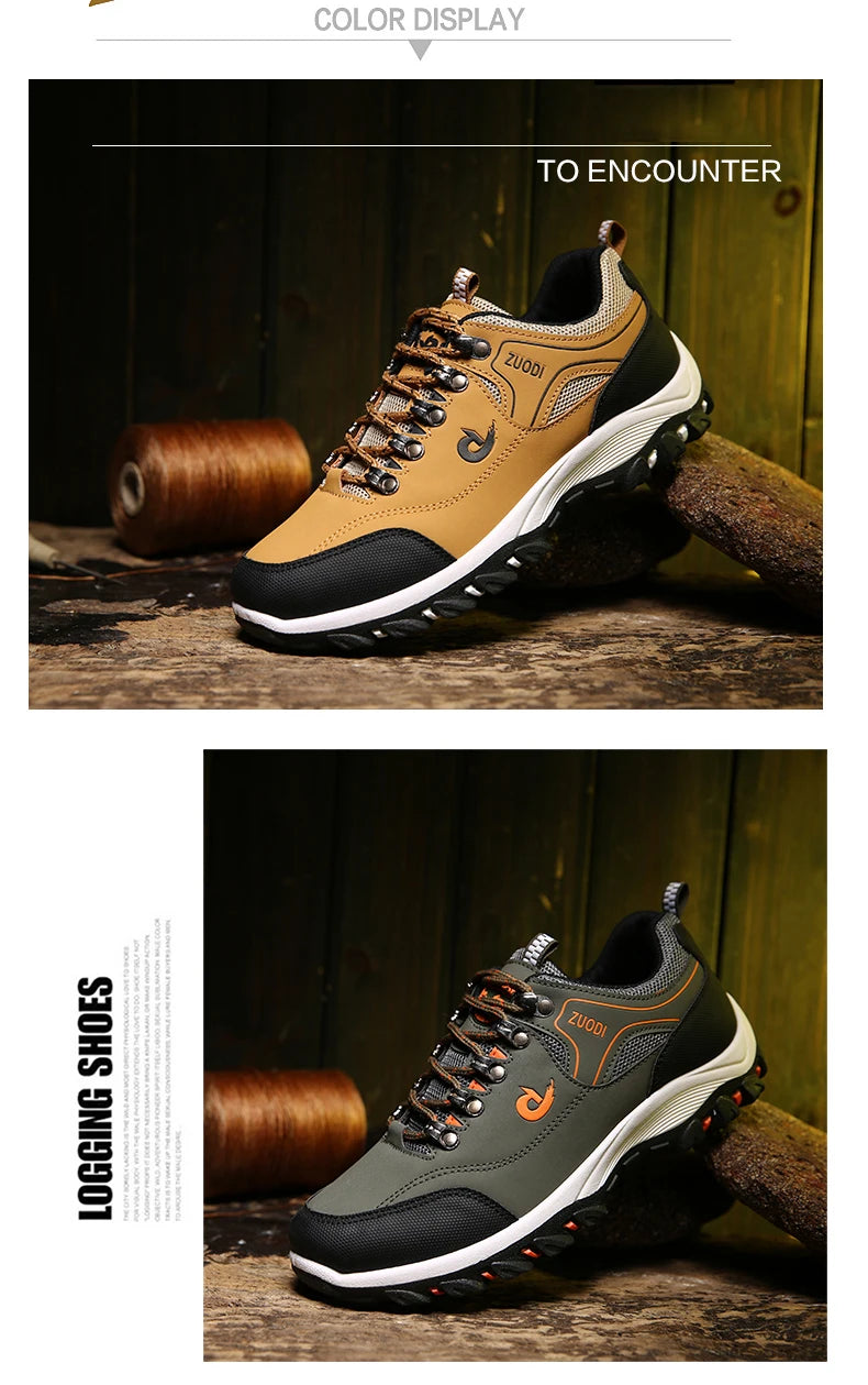 Outdoor Hiking Shoes for Men Camping Running Walking Jogging Sneaker Boots Waterproof AntiI-Slip Sport Shoes Zapatos Hombre.